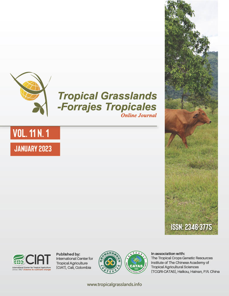 Archives | Tropical Grasslands-Forrajes Tropicales